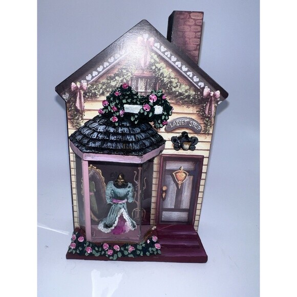 Duke Street Collectibles Ladies Shop 3D miniature storefront Shelf Sitter - Picture 9 of 9
